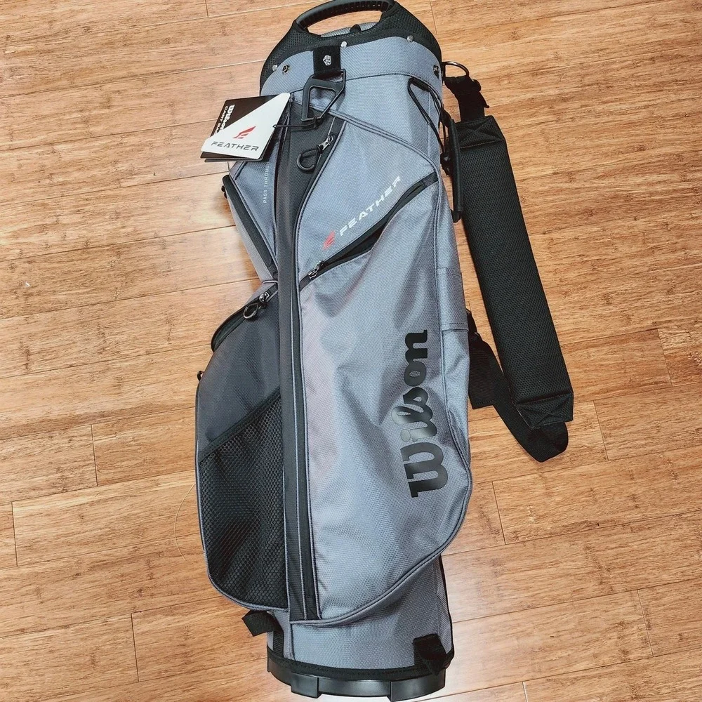 Wilson Feather Golf Cart Bag 14-Way with 3 Dividers & 9 Pockets for Storage